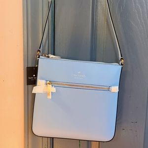 Kate Spade, Laurel Way Rima, crossbody purse, light blue